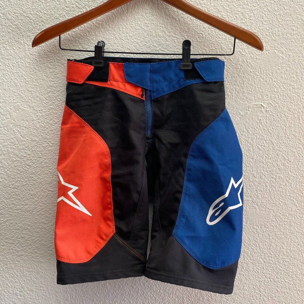 Alpinestars Youth Vector Shorts Size 28 Motocross Biking Racing Multi-Color